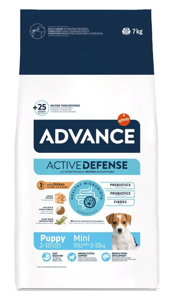 Advance Dog Mini Puppy Chicken and Rice КУРКА корм для цуценят міні і малих порід 7 кг (965796)
